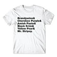 thumbnail image 1 of Heirloom Tomato List T-Shirt Premium Cotton Tee, 1 of 2