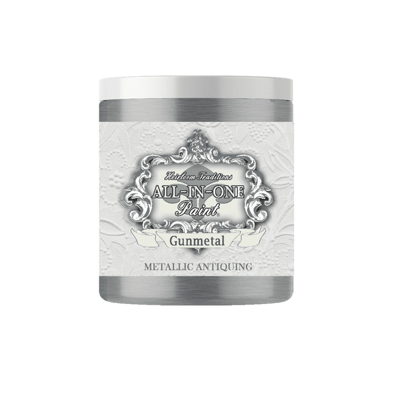 Heirloom Traditions Antiquing Gel - Gunmetal Metallic, 8oz
