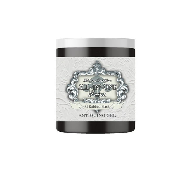 Heirloom Traditions Antiquing Gel, Oil Rubbed Black (Black), 16 Fl Oz
