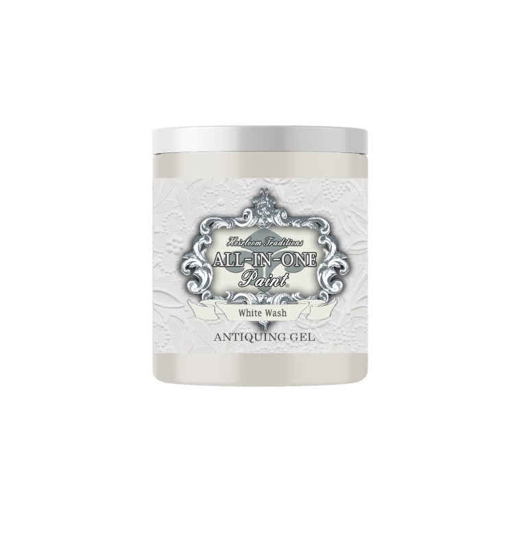 Heirloom Traditions Antiquing Gel, White Wash (White), 16 Fl Oz