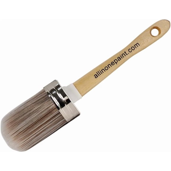 Heirloom Traditions Syntec Fiber Medium Oval, Tapered Paint Brush for All-in-ONE Paint$$Tools & Hardware Other