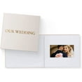 thumbnail image 1 of Heirloom Wedding Video Book - Create Your Own Digital Greeting Card Gift with Your Memories - Anniversary, Christmas, Wedding - Plays 20 Minutes of Video and Photos, 1 of 5