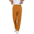 thumbnail image 1 of Heisall High Waist Scrub Pants Women 4 Way Stretch Multi Pocket Nursing Uniform Breathable Comfort Straight Medical Bottom, 1 of 8