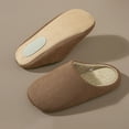 thumbnail image 1 of Heisall Slippers for Women and Men Soft-Soled Closed-Toe Indoor Casual Shoes with Non-Slip Sole in Gentle Colors for Modern Home Decor, 1 of 3