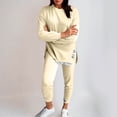 thumbnail image 1 of Heisall Two Piece Sets for Women V Neck Long Sleeve Lounge Sets with Pockets Spring Summer Casual Outfits, 1 of 7