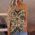 thumbnail image 1 of Heisall Women's Casual Loose Fit Strapless Floral Print Tunic Tops Lightweight Breathable Soft Summer Tops, 1 of 5