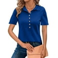 thumbnail image 1 of Heisall Women's Long Sleeve Casual Tops with Print, 100% Polyester, Spring Summer Blouse for Daily Wear, 1 of 9