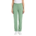 thumbnail image 1 of Heisall Women's Solid Color Loose Work Uniform Pants Elastic Waist Nursing Trousers With Pockets S-XXL, 1 of 4