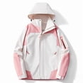 thumbnail image 1 of Heisall Women's Spring And Fall Thin Fashion Waterproof And Windproof Jacket Coat, 1 of 3