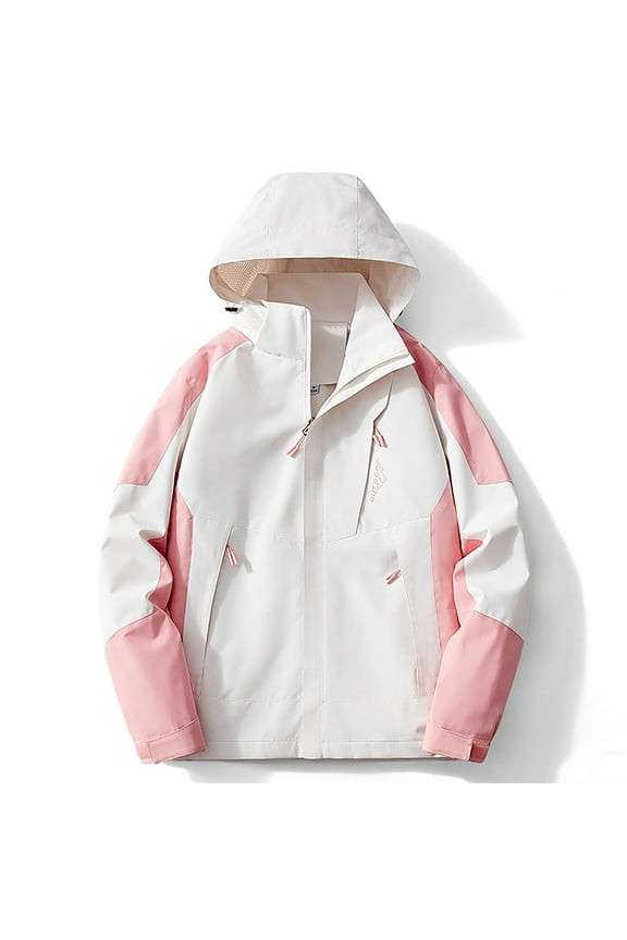 Women's Spring And Fall Thin Fashion Waterproof And Windproof Jacket Coat