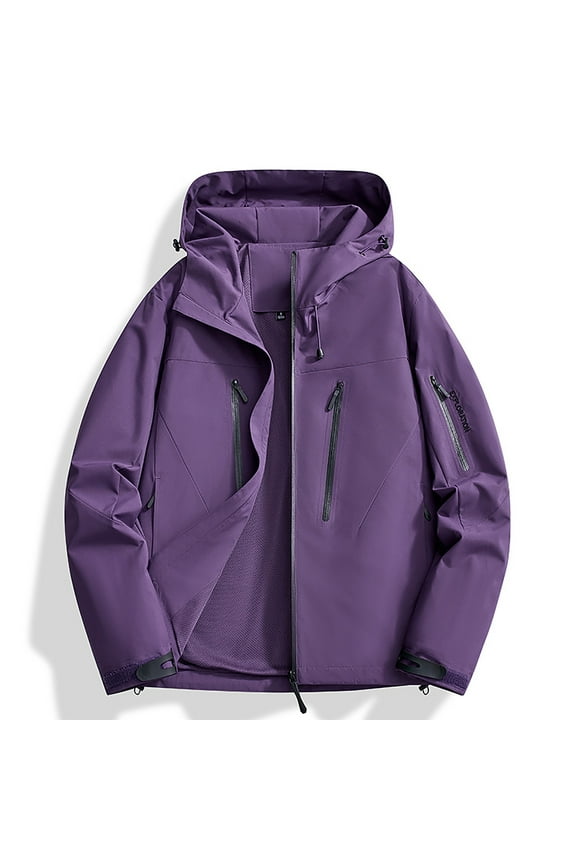 Women's Spring And Fall Thin Waterproof And Windproof Workwear Jacket