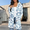thumbnail image 1 of Heisall Womens Cardigan Long Sleeve Loose Casual Open Front Pocket Gradient Print Fashionable Sweater, 1 of 7