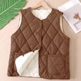 thumbnail image 1 of Heisall Womens Casual Vests V Neck Pocket Button Front Sleeveless Hoodless Solid Color Outerwear, 1 of 3
