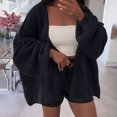 thumbnail image 1 of Heisall Womens Fall Winter Sweaters Long Sleeve Loose Casual Solid Color Stylish Comfortable Outerwear, 1 of 6