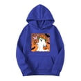thumbnail image 1 of Heisall Womens Hooded Sweatshirts Long Sleeve Printed Loose Fit Casual Fashion Sweatshirt, 1 of 6