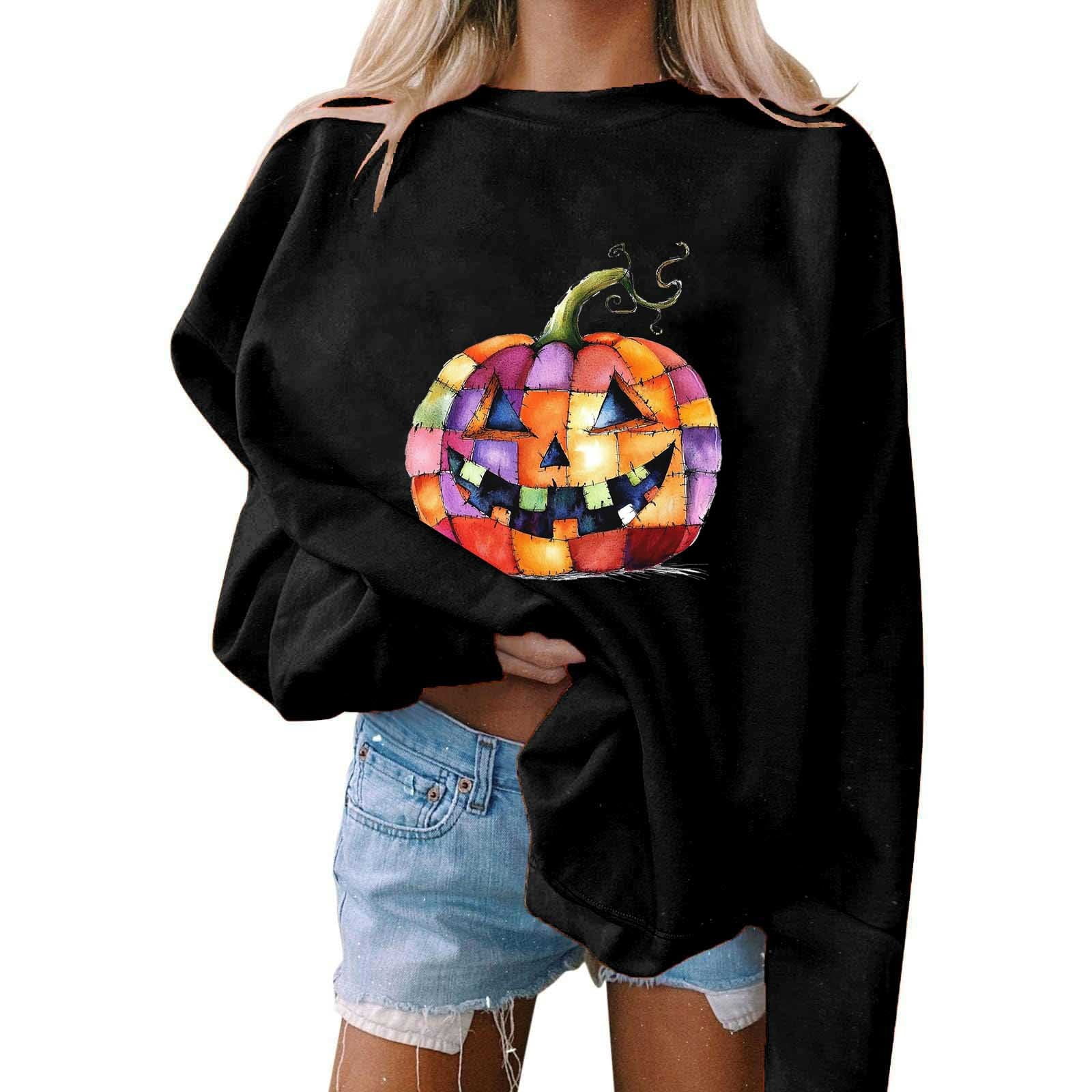 Halloween Ghost Round Neck Sweatshirt main image 1