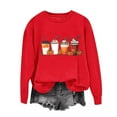 thumbnail image 1 of Heisall Womens Sweatshirts Long Sleeve Loose Casual Thanksgiving Print No Hood Fashion Fall Winter Tops, 1 of 4