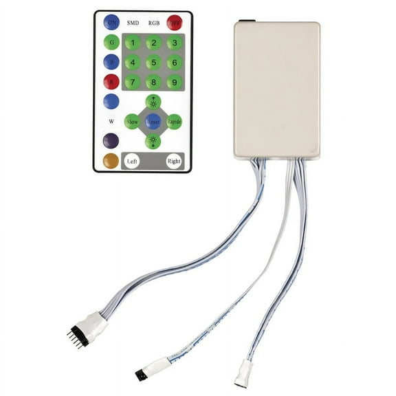 Heise H-RGBC-2 Control Unit Fits 7 Color RGB LED Strip, H-5MRGB-2