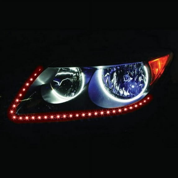 Heise H-RSV 24" Red Sideview LED Strip, Pair