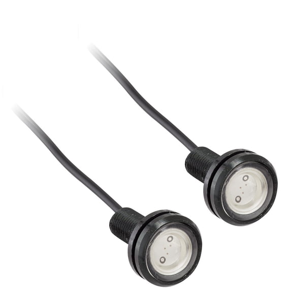 Heise HE-BALY Yellow 3 Watt Little Accent Light - Black Housing