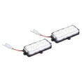 thumbnail image 1 of Heise HE-MUSTR-G2W White Grille Strobe Light Kit - 8 LED - Set of 2, 1 of 2