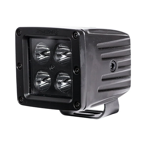Heise LED Lighting Systems 3-inch 4-led Cube Spot Light (blackout Series)