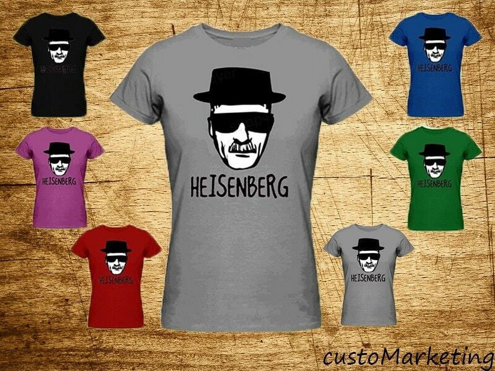 Heisenberg Breaking Bad Women T-Shirt Sketch Face Tee Color Blue 2X-Large -  Walmart.com