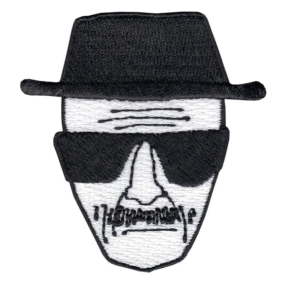 Heisenberg Sketch Embroidered Iron On Patch