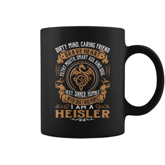 Heisler Brave Heart Coffee Mugs