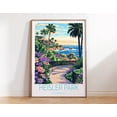 thumbnail image 1 of Heisler Park Laguna Beach Coastal Wall Art, Unframed Paper Print Size 24x36, 1 of 4