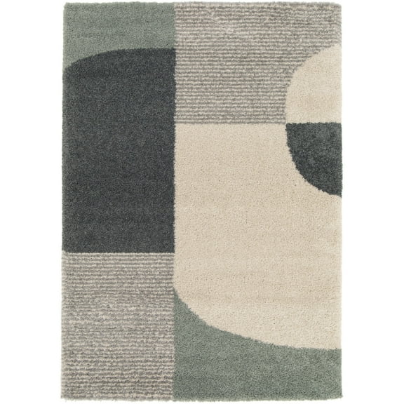 Heizer Modern Geometric Area Rug