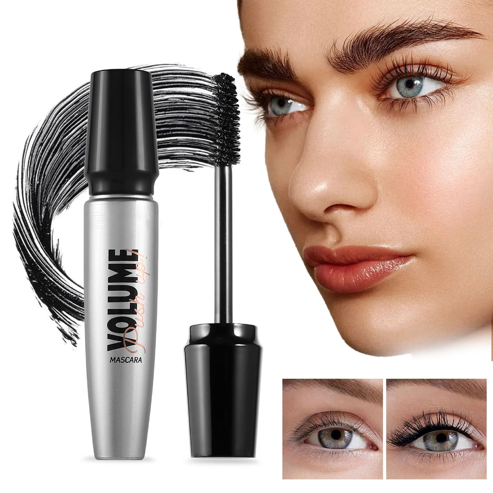 Heizi Clearance mascara Mascara 3D Curling Eyelash Mascara Curling