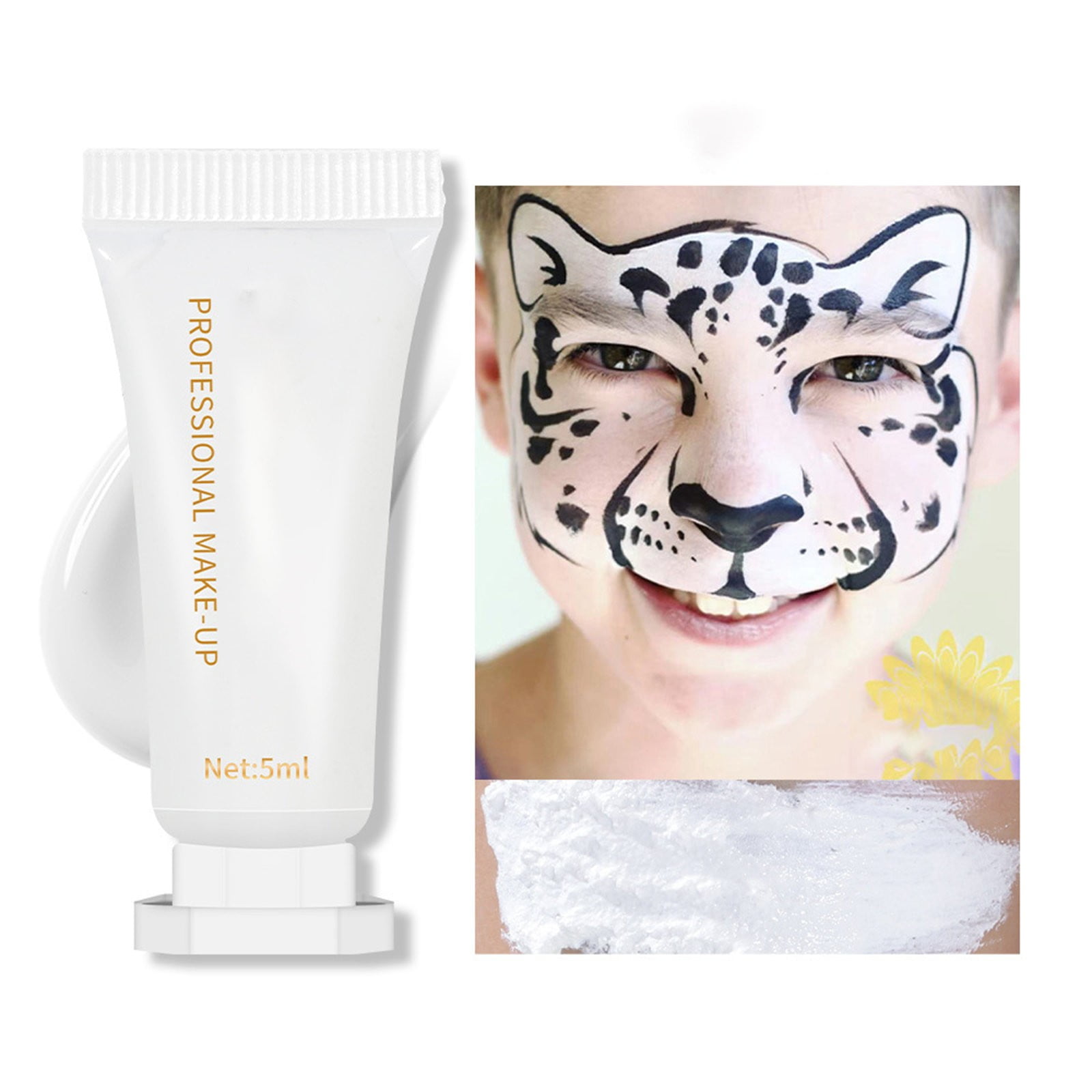 Heizi Neon Face And Body Paint Largest Kit Black Light Glow In The Dark