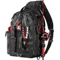 thumbnail image 1 of Hejin Fishing Backpack Tackle Sling Bag-Backpack with Rod Holder- Lightweight Tackle Box Fly Fishing Gifts for Men Women, 1 of 5