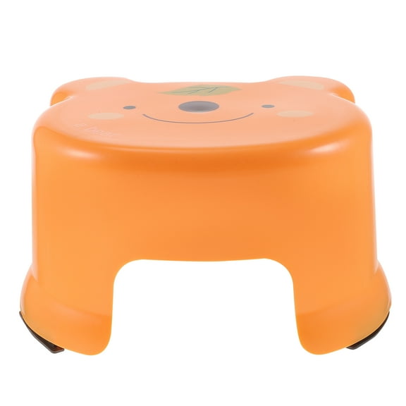 Hekezhi Zerodeko Kitchen Step Stool Chair for Kids and Baby (Orange)
