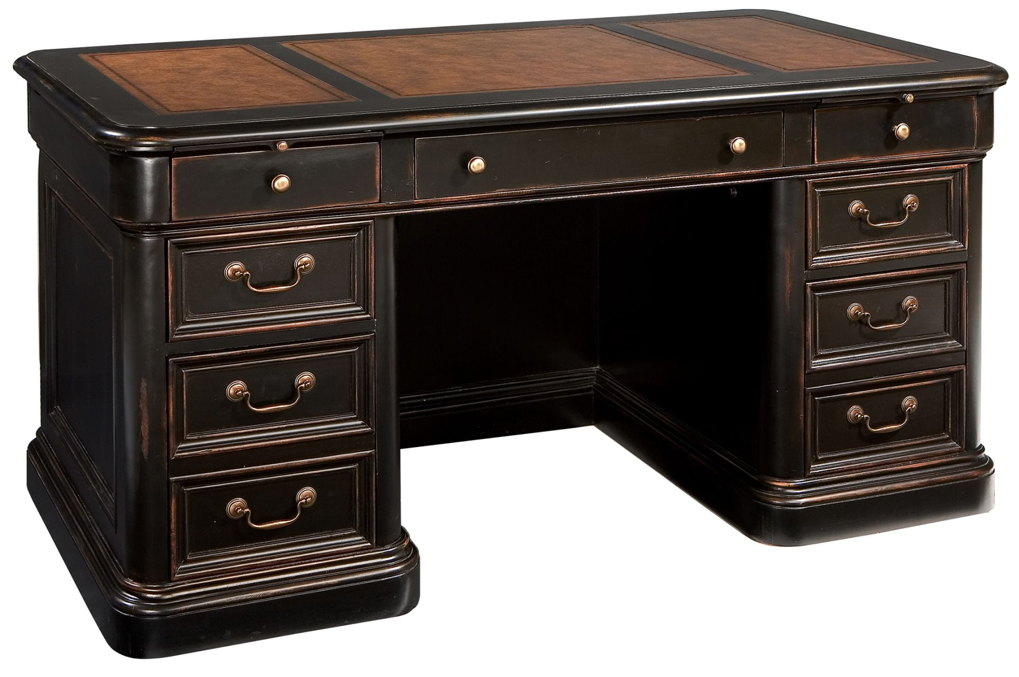 Hekman Louis Phillippe Executive L-Desk