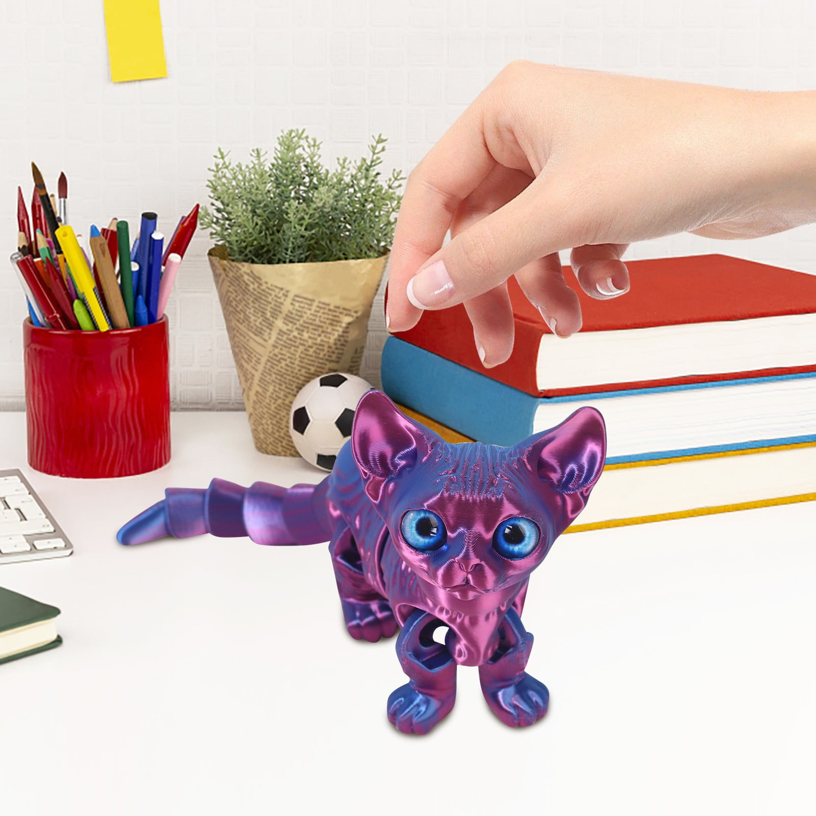 Hekwup 3D Printable Cat Toys Blue Purple - Walmart.com