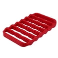 thumbnail image 1 of Hekwup Rectangle Silicone Roasting Rack Cook Trivet Oven Baking Rack For Cooking Steam, 1 of 7