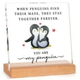 thumbnail image 1 of Hekwup Valentines Day Gifts For Girlfriend Wife Birthday Wedding Anniversary Keepsake LovingAcrylic Plaque Gifts For Boyfriend Husband Miss You Gifts, 1 of 8