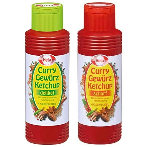 Hela Ketchup Mild and Hot 2 Pack