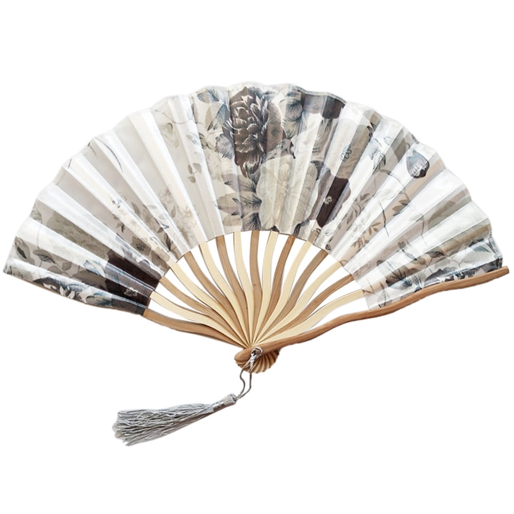 Held Hand Paper Chinese Decor Fan Party Wedding Style Fan Folding