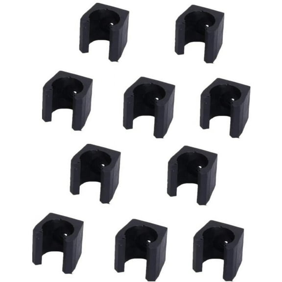 Heldig 10 Pieces Billiards Snooker Cue Clips Cue Locating Clip Holder Small Cue Clips Storage Clamps Fit for Pool Cue Racks Small SizeB