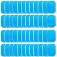 thumbnail image 1 of Heldig 50 Pcs Pads Abs Trainer Replacement Gel Sheet for Abdominal Muscle Trainer, Accessory for Ab Workout Toning Belt, 1 of 4