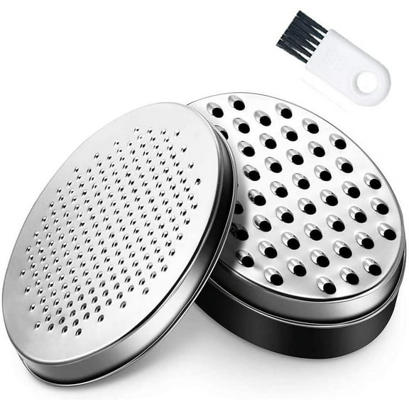 Heldig Cheese Grater with Food Storage Container and Lid Vegetable Chopper,Perfect for Hard Parmesan or Soft Cheddar Cheeses, Vegetables, Chocolate