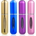 thumbnail image 1 of Heldig Mini Perfume Bottles, 5ml Portable Travel Atomizer Spray Refillable Perfume Bottle(4 Pieces), 1 of 5