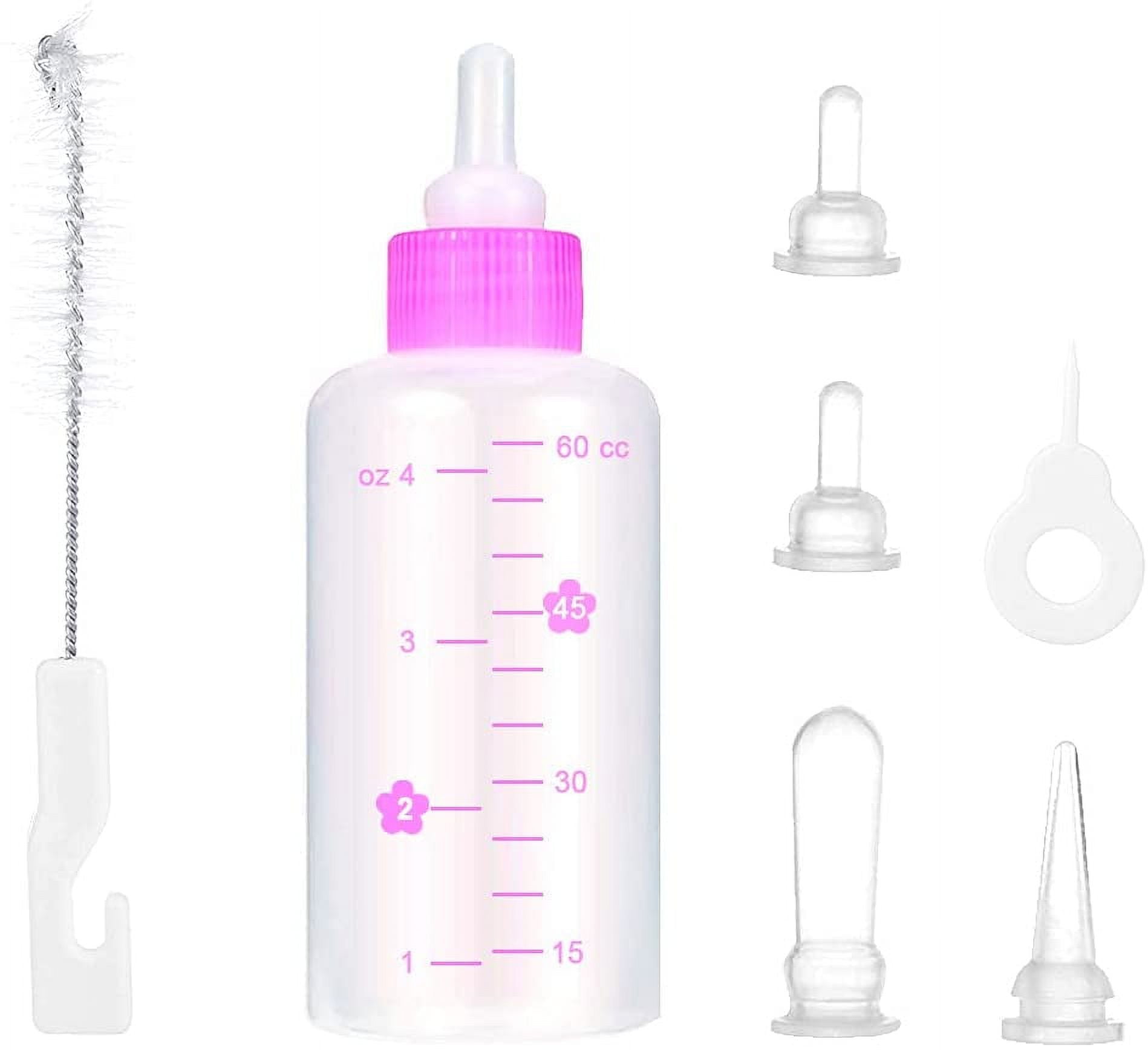 Heldig Pet Feeding Bottle Kit, Kitten Bottle Can Squeeze Liquid, Puppy