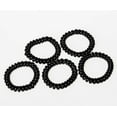 thumbnail image 1 of Heldig Spiral Hair Ties,10 Pieces of Seamless Elastic Hair Tie， No Crease Hair Coil Set Hair Ring Phone Cord Traceless Elastic Hair Ties Ponytail Holder Rubber Bands Set Styling (Black)B, 1 of 6