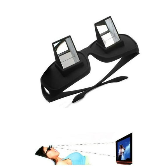 Heldig System-S 90 prism glasses, View-redirecting reading and television glasses Angled glassesB