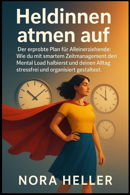 Heldinnen atmen auf: Der erprobte Plan fÃ¼r Alleinerziehende: Wie du mit smartem Zeitmanagement den Mental Load halbierst, (Paperback)