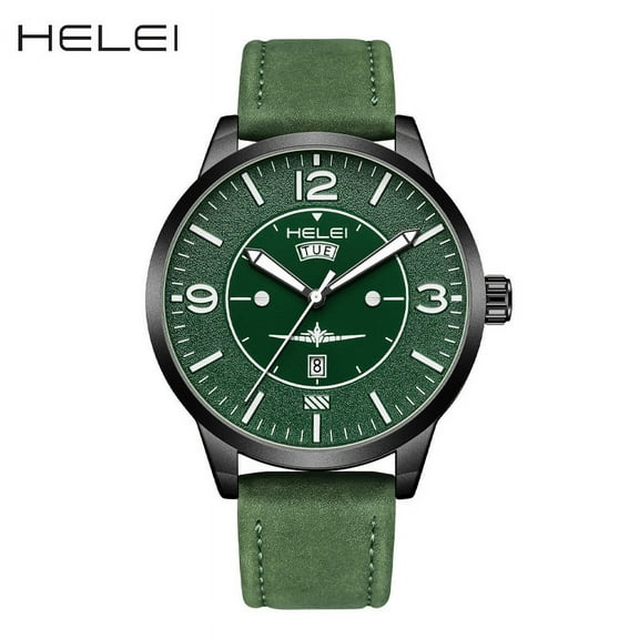 HELEI Men's Quartz Watch Waterproof Wristwatches 782737101324